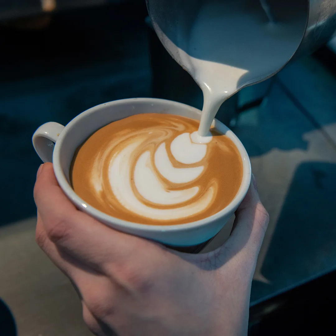 Hos Espresso House i Taastrup serverer de kvalitetskaffe med mange smagsvarianter.  